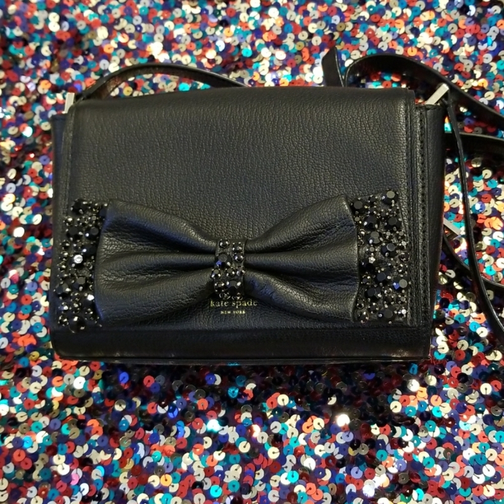 Kate Spade Rhinestone Bow Purse Avva Manor Place
